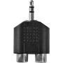 Nedis AUDIO-ADAPTER 3,5- 2XRCA (CAGB22940BK     ANTH)