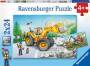 Ravensburger 7802 Puzzle Bagger und Waldtraktor 2 X 24 Teile