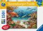 Ravensburger 13411 Puzzle Wieso? Weshalb? Warum? Meerestiere am Korallenriff  150 Teile XXL