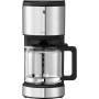 WMF Stelio 04.1215.0011 - Drip coffee maker - 1.25 L - Ground coffee - 1000 W - Stainless steel