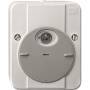 MERTEN 544829 - Gray - 2300 V - IP54 - 230 V - 10 A - 80 mm