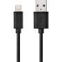 Nedis USB-DATENKAB.LIGHTNING - USB A (CCGL39300BK10  1M SW)