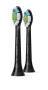 Philips 2-pack Standard sonic toothbrush heads - 2 pc(s) - Black - Medium - Kids - 2 Series plaque defence 2 Series plaque defence 3 Series gum health DiamondClean DiamondClean... - Regular