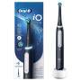 Oral-B iO 4 iO4 Elektrische Zahnbürste/Electric Toothbrush, Magnet-Technologie, 4 Putzmodi für Zahnpflege, Reiseetui, Designed by Braun, matt black