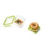 EMSA CLIP & GO XL - Lunch container - Adult - Green - Transparent - Monotone - Square - Germany