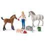 Schleich Farm World       42486 Arztbesuch bei Stute und Fohlen Schleich