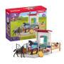 Schleich Horse Club     42611 Pferdebox mit Stute und Fohlen Schleich