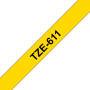 Brother TZE611 - TZ - Yellow - 8 m - 6 mm