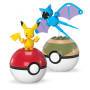 Mattel MEGA Pokémon POKÉ BALL COLL. (COLL. OF 3) - PIKACHU AND ZUBAT (OS)