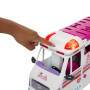 Mattel Barbie 2-in-1 Krankenwagen Spielset (mit Licht & Geräuschen)