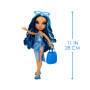 MGA Entertainment Rainbow High Swim & Style  Fashion Doll- Skyler (Blue)