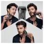 Braun Series 3 3000BT Shave&Style - Built-in display - Battery - Gray