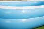 Lay-Z-Spa Bestway Blue Rectangular Familiy Pool -2.62m x 1.75m x 51cm - blue - Blue,White - Vinyl - 6 yr(s) - Pattern - 778 L - 2620 mm