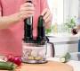 Braun MQ 7087X - Immersion blender - 1.2 L - Pulse function - 1.2 m - 1000 W - Black - Stainless steel