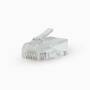 Nedis RJ45-Stecker / RJ45 Pass Through / Stranded UTP CAT5 / Gerade / Vergoldet / 10 Stück / PVC / Transparent / Box