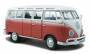 Bauer Maisto 1:25 VW Bus ''Samba'', rot/weiß