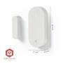 Nedis Smart-Tuer Fenster-Sensor| Zigbee| Batteriebetrieben| Android & iOS|