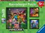 Ravensburger 5621 Puzzle Minecraft Biomes 3 X 49 Teile