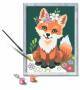 Ravensburger CreArt 23765 - Blumiger Fuchs - Malen nach Zahlen Fuchs für Kinder ab 9 Jahre