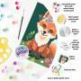 Ravensburger CreArt 23765 - Blumiger Fuchs - Malen nach Zahlen Fuchs für Kinder ab 9 Jahre