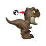 Mattel Jurassic World Brüllkommando Tyrannosaurus Rex Dinosaurierfigur, Aufnahme- und Abspielfunktio