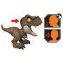 Mattel Jurassic World Brüllkommando Tyrannosaurus Rex Dinosaurierfigur, Aufnahme- und Abspielfunktio