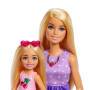 Mattel Barbie-Puppen und Accessoires aus der Reihe Family & Friends, Spielset im Picknick-Thema mit 