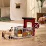 schleich® FARM WORLD 42724 Ponybox mit Mustang Stute