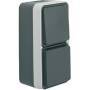 Berker SSD+WWS KOMBINATION SENKR. W.1 (47803515   GRAU MATT)