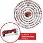 Einhell Akku-Winkelbohrmaschine TE-AD 18 Li-Solo Power X-Change (18 V, 45 Nm, 10 mm Schnellspannbohrfutter, LED-Licht, drehbare Batterieaufnahme, ohne Akku)