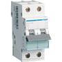 Hager MCN506 Leitungsschutzschalter 1p+N 6kA C-6A 2M