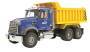 Bruder MACK Granite Tip up truck - Blue,Yellow - ABS synthetics - 3 yr(s) - 1:16 - 185 mm - 530 mm