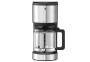 WMF Stelio 04.1215.0011 - Drip coffee maker - 1.25 L - Ground coffee - 1000 W - Stainless steel