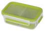 EMSA 518102 - Lunch container - Adult - Green,Transparent - Polypropylene (PP),Thermoplastic elastomer (TPE) - Monotone - Rectangular